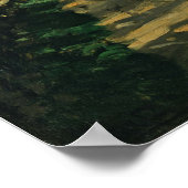 Monet - Walk (Straße des Bauernhofs Saint Simeon) Poster (Ecke)