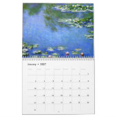 Monet Wasser-Lilien 2017 Kalender (Jan 2027)