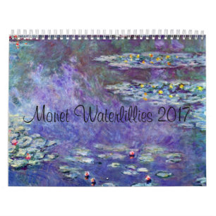 Monet Wasser-Lilien 2017 Kalender