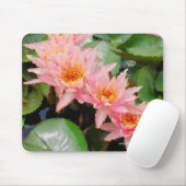 "Monet" Wasser-Lilien-Gruppe Mousepad (Mit Mouse)