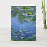 Monet Wasser-Lilien