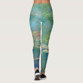 Monet Wasser-Lilien-Leggings Leggings (Rückseite)
