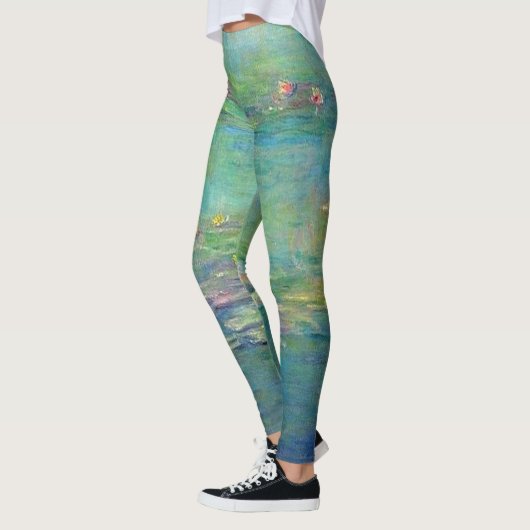Monet Wasser-Lilien-Leggings Leggings (Links)