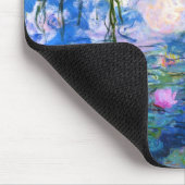 Monet Wasser-Lilien-Mausunterlage Mousepad (Ecke)