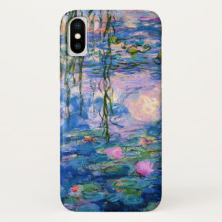 Monet Wasser-Lilien mit Teich-Reflexionen Case-Mate iPhone Hülle