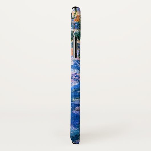 Monet Wasser-Lilien mit Teich-Reflexionen Case-Mate iPhone Hülle (Hinten/Rechts)