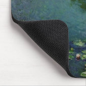 Monet Wasser-Lilien MousePad (Ecke)