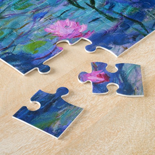 Monet Wasser-Lilien-Puzzlespiel Puzzle (Seite)