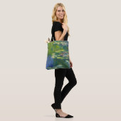 Monet Wasser-Lilien-Taschen-Tasche ganz über Druck Tasche (Am Model)