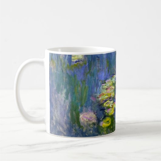 Monet Wasser-Lilien-Tasse 1916 Kaffeetasse (Links)