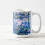 Monet Wasser-Lilien-Tasse Kaffeetasse<br><div class="desc">Monet Wasser-Lilien-Tasse. Ölmalerei auf Leinwand ab 1916. Monet malte seinen berühmten Wasserlilienteich besessen während der letzten Jahre seiner Karriere und zeichnete Inspiration vom Licht der Sonne und sein verschiebeneffekt auf das Wasser und die WasserBlumen und das Laub. Diese Malerei kennzeichnet einen vibrierenden Gebrauch von Rosa, Blues und Purpur und macht...</div>