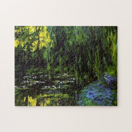 MONET Wasser-Lilien-Teich-Puzzlespiel WEINENDE Puzzle (Horizontal)