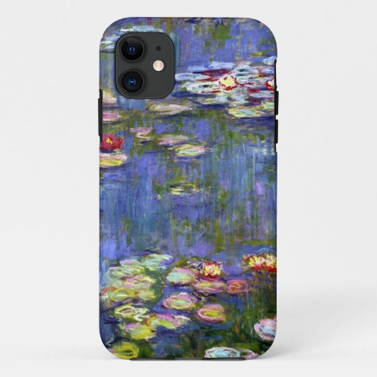 Monet Wasser-Lilien-Teich-schöne Kunst Case-Mate iPhone Hülle (Rückseite)