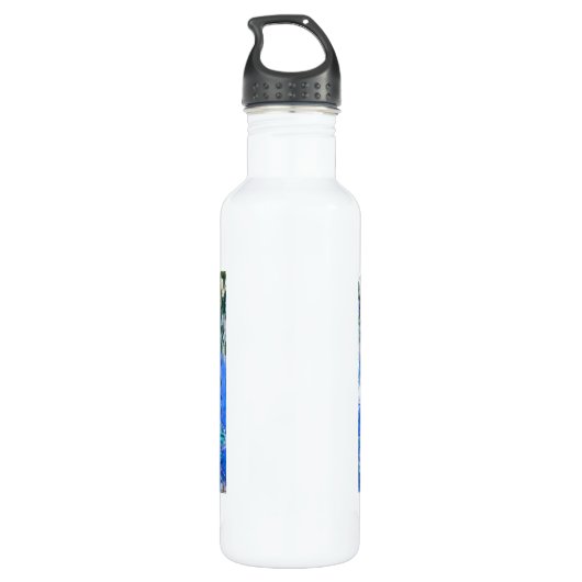 Monet Wasser-Lilien Trinkflasche (Rückseite)