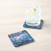 Monet Wasser-Lilien-Untersetzer Getränkeuntersetzer (Rechte Seite)