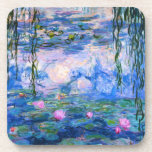 Monet Wasser-Lilien-Untersetzer Getränkeuntersetzer<br><div class="desc">Monet Wasser-Lilien-Untersetzer. Ölmalerei auf Leinwand ab 1916. Monet malte seinen berühmten Wasserlilienteich besessen während der letzten Jahre seiner Karriere und zeichnete Inspiration vom Licht der Sonne und sein verschiebeneffekt auf das Wasser und die WasserBlumen und das Laub. Diese Malerei kennzeichnet einen vibrierenden Gebrauch von Rosa, Blues und Purpur und macht...</div>