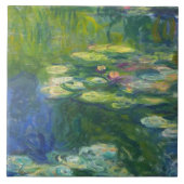 Monet Wasser Lilly rechte modulare Fliese (Vorderseite)