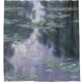 Monet Wasserlilien Duschvorhang (Vorderseite)