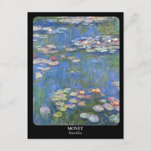 MONET/Wasserlilien Postkarte