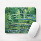 Monet Wasserlilien und Japanische Bridge Mousepad (Mit Mouse)