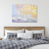 Monet - Water Lilie, Pastellfarben Kunst, Dichtung Leinwanddruck (Insitu (Schlafzimmer))