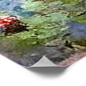 Monet Water Lilien Poster (Ecke)