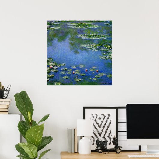 Monet Water Lilien Poster (Heimbüro)