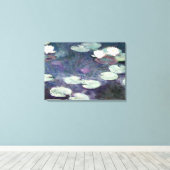 Monet - Water Lilies 1897-1899, Fine Art Leinwanddruck (Insitu (Holzboden))