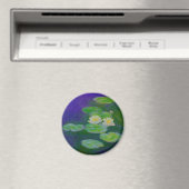Monet Water Lilies 1897 Magnet (In Situ (Geschirrspüler))