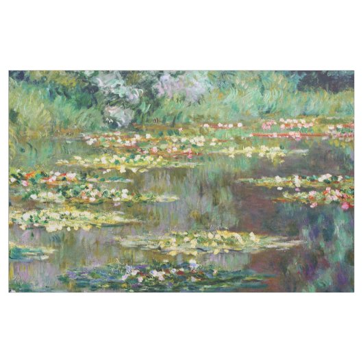 Monet Water Lilies (1904) Fine Art Stoff (Yard (91,4 cm))