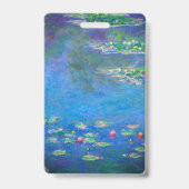 Monet Water Lilies 1906 Ausweis (Rückseite)
