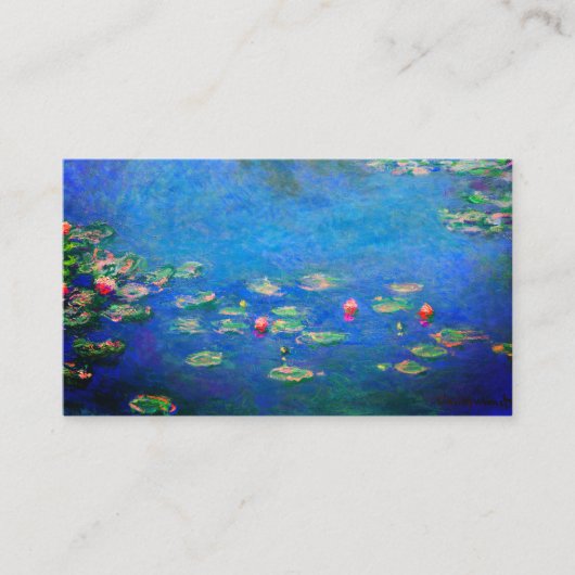 Monet Water Lilies 1906 Begleitkarte (Vorderseite)