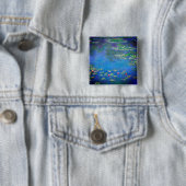 Monet Water Lilies 1906 Button (Beispiel)