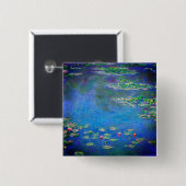 Monet Water Lilies 1906 Button (Vorne & Hinten)