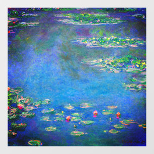 Monet Water Lilies 1906 Fensteraufkleber
