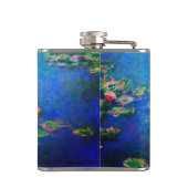 Monet Water Lilies 1906 Flachmann (Rückseite)