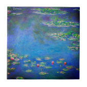 Monet Water Lilies 1906 Fliese (Vorderseite)