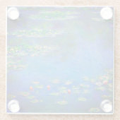 Monet Water Lilies 1906 Glasuntersetzer (Rückseite)