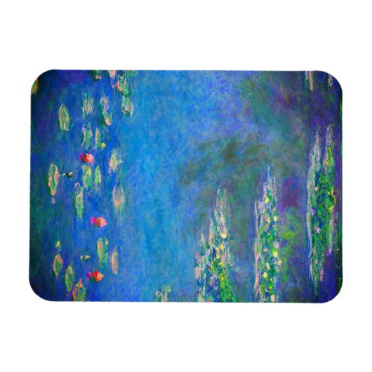 Monet Water Lilies 1906 Magnet (Horizontal)