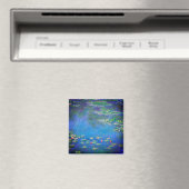 Monet Water Lilies 1906 Magnet (In Situ (Geschirrspüler))