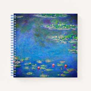 Monet Water Lilies 1906 Notizblock