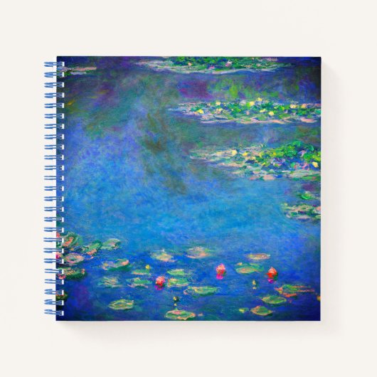 Monet Water Lilies 1906 Notizblock (Vorderseite)