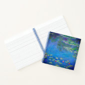 Monet Water Lilies 1906 Notizblock (Innenseite)