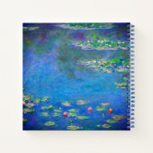 Monet Water Lilies 1906 Notizblock (Rückseite)