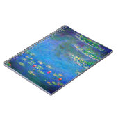 Monet Water Lilies 1906 Notizblock (Linke Seite)