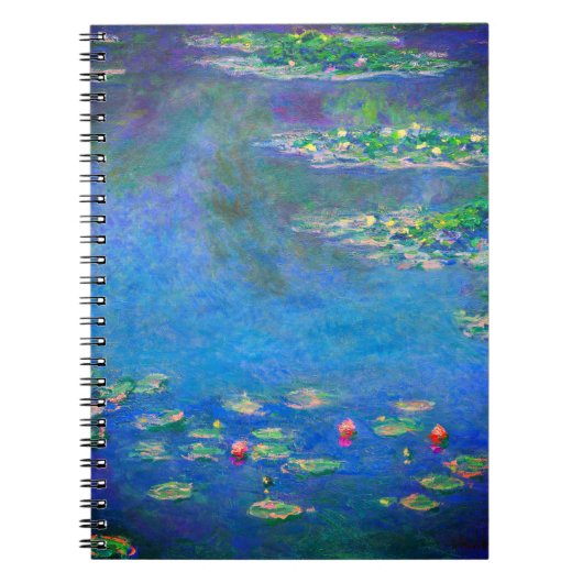 Monet Water Lilies 1906 Notizblock (Vorderseite)