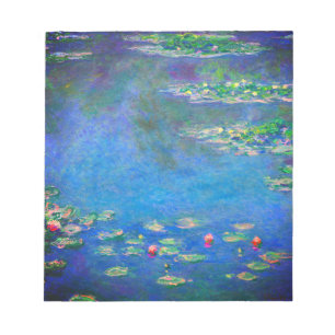 Monet Water Lilies 1906 Notizblock