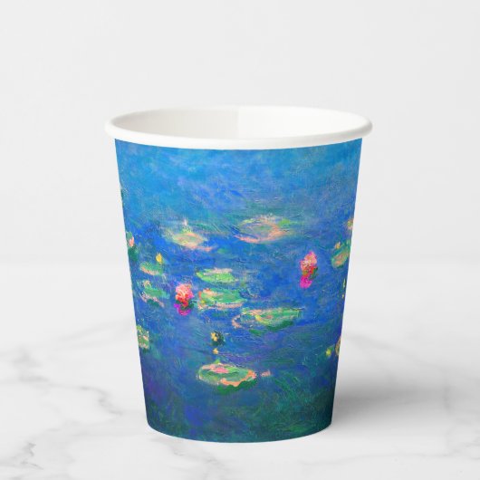 Monet Water Lilies 1906 Pappbecher (Links)