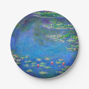 Monet Water Lilies 1906 Pappteller