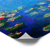 Monet Water Lilies 1906 Poster (Ecke)